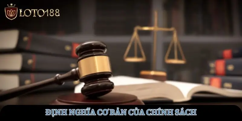 Định nghĩa cơ bản chính sách